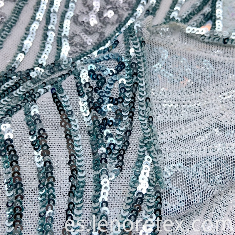 Sequin Mesh Embroidery Fabric